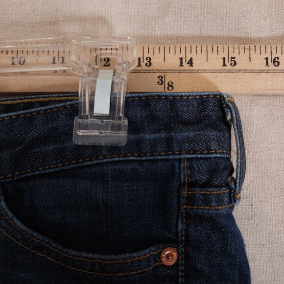 AG Adriano Goldschmied the Club Flare Blue Jeans Womens Size 27R Denim Pants - Picture 3 of 15